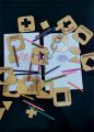 kids wooden drawing stencils | ABC stencils for kids | Wooden Stencils for children | Urdu Alphabets stencils | 1 to 10 Stencils for drawing. 