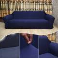 Navy Blue  -5 seater  sofa covers_ ( 3+1+1). 