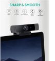 Aukey PC-Lm1E 1080P Webcam w/Dual Noise Reduction Stereo Microphones - Black ( WithOut Box). 
