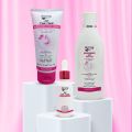 Pack Of 3 Derma Clean Pink Fluid Lotion Pink Fluid Serum And Pink Fluid Face Wash. 