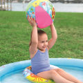4ft Swimming Pool Set of 3, Swimming Pool with Swim Ring & Beach Ball, Inflatable Pool, Water Pool for Kids, Summer Play Toys, 3-6 Years Kids, Summer Fun, Water Games, Toddler Boys & Girls - Bestway Brand. 