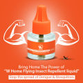 W Home Mosquito Repellent Liquid (Lemon) - 45ml | Mosquito Refill Liquid. 