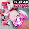 Kawaii Sanrio Kuromi Watch Cinnamoroll Hello Kitty Music Silicone Strap Children Wrist Watch My Melody Watch Kids Birthday Gifts. 
