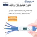 Advanced Digital Flexible  Thermometer for Adults Digital Oral Thermometer for Fever  Medical Thermometer, Highly Accurate and Fast, Easy to Use, Fast Reading. Detect Fever Quickly - Oral Armpit and Rectal Thermometer for Babies Children and Adults. 