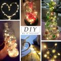 LED Fairy Lights 0.5M 1M 2M LED Light String Lights Fairytale Copper Wire Battery Operated decorative lights. 