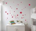 WallsArtstore pack 100 Stars sticker for room decoration wall decoration stars kids bedroom wallpaper stickers. 