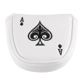 Golf Mallet Putter Cover for Odyssey 2 Ball Style Putters,RH LH. 