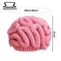 Knitted Brain Hat Cozy Stylish Funny Brain Knitted Beanie Hat for Outdoor Activities Warm Windproof Stretchable Cap for Autumn/winter Cycling Ear Protection Knit Cap in Solid Colors Outdoor Knitted. 
