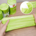 100Pcs Mugwort Anti-Mosquito Trash Bag Large Thickened Household Kitchen Garbage Bag Portable Portable Drawstring Garbage Bag. 