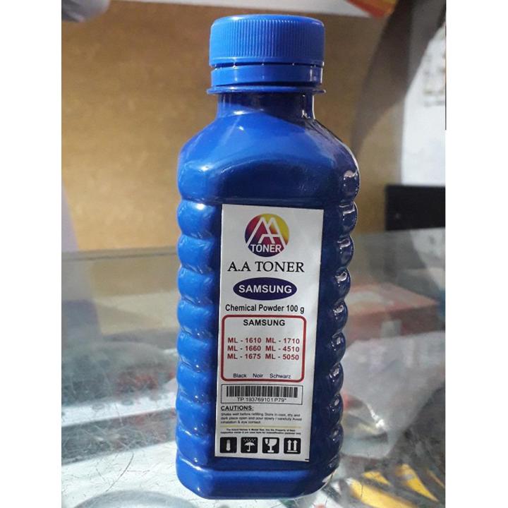 Compatible Toner Ink for Samsung Laserjet Printers SCX4321 SCX4521FH SCX4521D3 ML1610 ML2010 Black Powder 80g Bottle