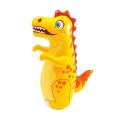 Inflatable Bop Dinosaur - Yellow. 