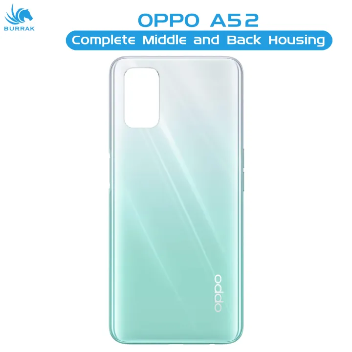 Oppo%20A52%20Housing%20Middle%20Frame%20With%20Side%20Button%20and%20Camera%20Lens%20Body%20Casing%20Replacement%20For%20A52%20-%20White%20-%20Image%202