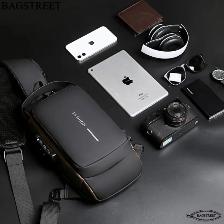 BAGSTREET%20Laptop%20Bag%20for%20Men%20&%20Women%20%E2%80%93%20All-Season%20Water-Resistant%20Polyester%20Modern%20Business%20Travel%20Backpack%20with%20USB%20Port%20%E2%80%93%2015.6%20Inch%20-%20Image%206