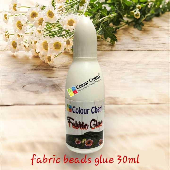 Colour Chem Fabric Glue Your Ultimate Stitching Companion for Mirror Work, Laces & Ribbons, Sequins, and Stones, All Purpose Fabric Glue
