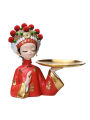 Pete cat couple creative ornaments porch key storage tray new wedding home living room room decoration knot. 