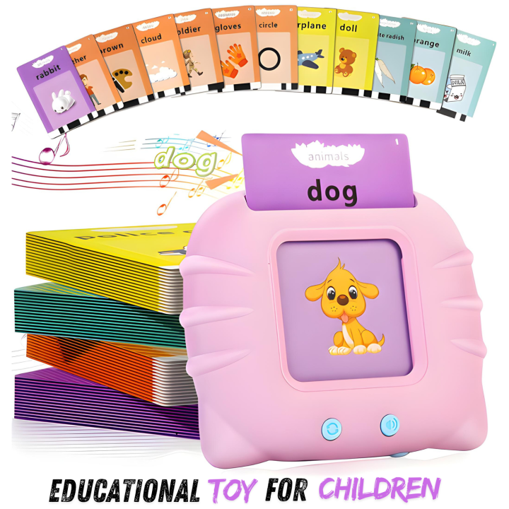 Talking%20Toy%20Flash%20Card%20for%20Kids%20112%20Card%20Early%20Language,%20224%20Words%20Education%20Learning%20Device%20Educational%20Toddlers%20Toys%20Reading%20Machine%20Gift%20for%20Kids%20Ages%202-6%20-%20Image%202