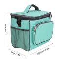 【Footprint】 Food Pouch Waterproof Lunch Bag Meal Lunch Box Thermal Insulated Storage Bag Oxford Cloth Portable. 