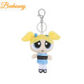 New 12cm Powerpuff Girl Pluh Toy Cute tuffed Cartoon Anime Character Pluh Doll For Birthday Gift. 
