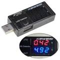 Dual USB Detector Current Voltage 3V-9V Tester Double USB Row Shows. 