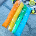 50/100pcs Disposable Ice Popsicle Mold Ice Pop Bags Freezer Tube With Zip Seals Ice Cream Palettes Pouch. 