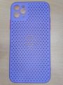 iPhone 11 Pro Max Cooling Breathing Mesh Soft Rubber And Color Buttons Phone Case. 