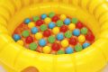 Bestway 44 x 39 x 24/1.11m x 98cm x 61.5cm Cuddly Cub Ball Pit, Yellow. 