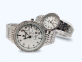 LEISHENG Diamond Dial Couple Watch For Men & Women. 