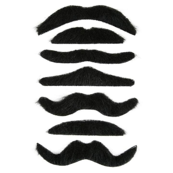 Kids Pack Of 6 Fake Mustache - Best Quality