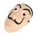 Money Heist Mask Salvador Dali La Casa De Papel Popular Movies Unisex Halloween Weird Horror Party Cosplay Mask For KIds. 