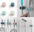 Wall Mounted Mop Strong Home Bathroom Hooks Holder Brush Broom Hanger Storage Rack Bathroom Holder Shower Hooks. 