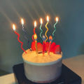 Spiral Candles Food Grade Ornamental Cake Birthday Candles. 