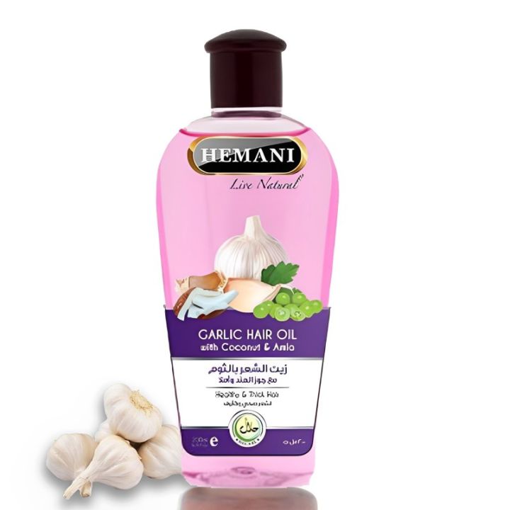 Hemani Live Natural - Garlic Hair Oil 100ml