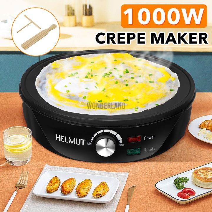 Electric Crepe Maker Frying Pan BBQ Grill Portable Daraz.pk