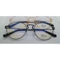 Metal Round Double bridge frame for eye glasses. 