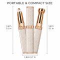 2 in 1 Rechargeable Women's Face Hair Remover Epilator for women Machine for Upper Lip, Chin, Eyebrow, Lips, Body, Arms Hair Remover for Women. 