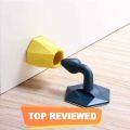 Silicone Door Stoppers Adhesive Wall Bumper Floor Protective Holder Protector Door Cabinet Catch Furniture Fittings BY THE SEASONED KITCHEN. 