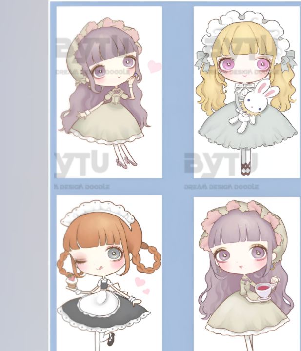 Cute%20Doll%20Stickers%20for%20Kids%20for%20Journal%20and%20Scrapbook%20(UNCUT)%20-%20Image%204