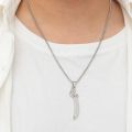 Imam Ali  Stainless Steel Necklace for Men Exquisite Lucky Amulet Muslim Jewelry Islamic Gift. 