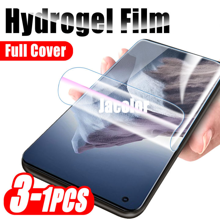 1-3PCS Front Screen Protector Hydrogel Film For Xiaomi Mi Note 10T 10S 10i 10 11 11X Ultra Pro Lite 5G Protective Cover Gel 10 Tcosplay