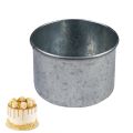 Heighted Round Cake Mold Galvanized Steel 7 X 7 X 4 Inch. 