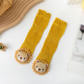 I LOVE DADD&MUMMY 3D Animal Doll Baby Thin Knee Socks Long Socks For Kids Girls Mesh Knitted Stockings Infant Toddler Knee High Socks For Baby Newborn Socks. 