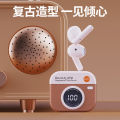 New Q86 Retro Camera Wireless Bluetooth Headset Half In-Ear Super Long Life On The Spot. 