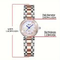 Meibin Fashion Steel Strap Quartz Watch, Life Waterproof Watch, Ideal choice for Gifts. 