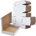 Shipping Boxes, White Corrugated Cardboard Packing Small Mailer Box for Mailing Business Packaging, Gifts, Decorations, White Kraft (9.2 x 6.5 x 2.6 inch). 