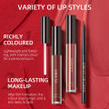 QIBEST Liquid Lipstick Set+ Lip Liner Pencil Ultra Matte Lipstick Pen Velvet Long Lasting Lip Glosses Nude Makeup Cosmetics Kit BruberryBe. 