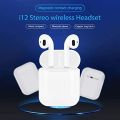 High Quality Air Pods12 TWS Wireless Bluetooth Headset with Charging Box. 