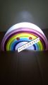 LED Rainbow Light Lamp Bedroom Decoration Party Decoration. 
