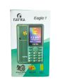 Faywa Eagle 1 - Triple sim - PTA Approved - 3200mAH Battery - 2.4 Inch Display - Auto Call recording - 1000 Contacts Capacity - Wireless FM Radio - Bluetooth - Smart Camera - White & Black List - Audio & Video player - Memory card Supported. 
