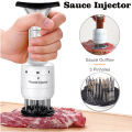 Multifunctional Meat Tenderizer Marinade Injector Sauces Injector Ultra Sharp Needle Steak. 