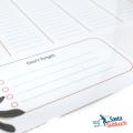"Weekly Planner A4 Size Laminated - Planner Notebook & Journal - Ideal for Students, Professionals, and Girls - Plan Your Week with Our Planner Diary & Notepad". 